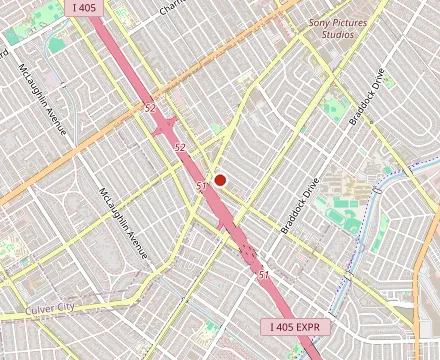 Map showing Dinah's Comfort Kitchen