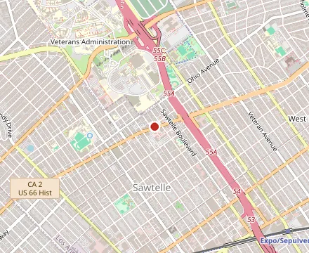 Map showing The Nickel Mine