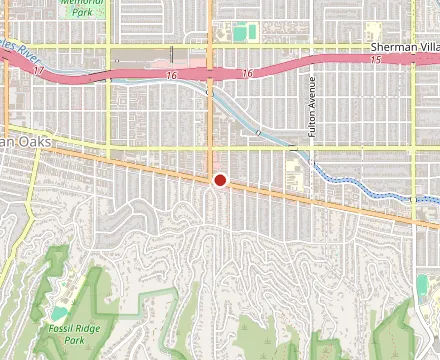 Map showing The One Up