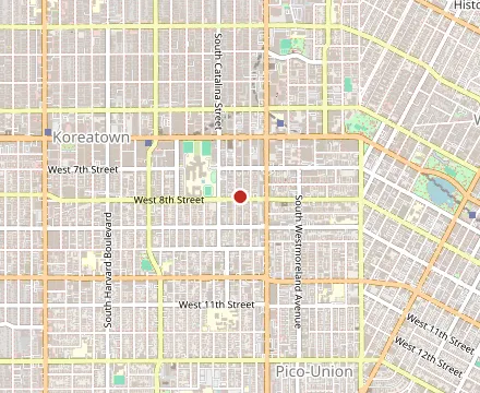 Map showing El Amanecer Salvadoreño