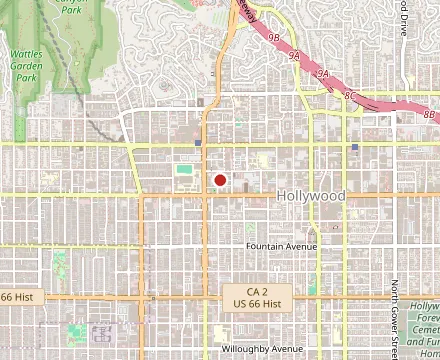 Map showing L’Antica Pizzeria da Michele