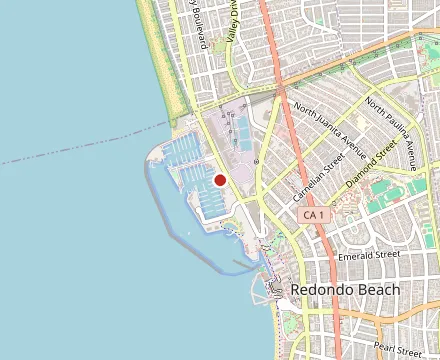 Map showing Sea Level Restaurant and Lounge