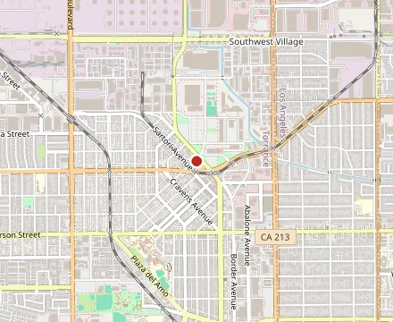 Map showing Project Barley Square - Brewery & Restaurant