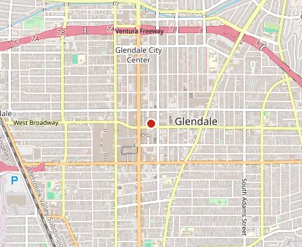 Map showing Raffi's Place