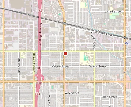 Map showing Mercado Buenos Aires