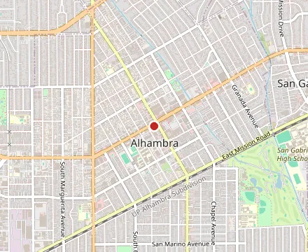 Map showing Auntie Qiu Kitchen 裘家生煎