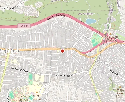 Map showing Little Beast Restaurant