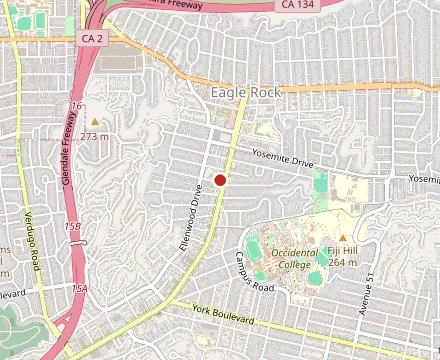 Map showing Señor Fish