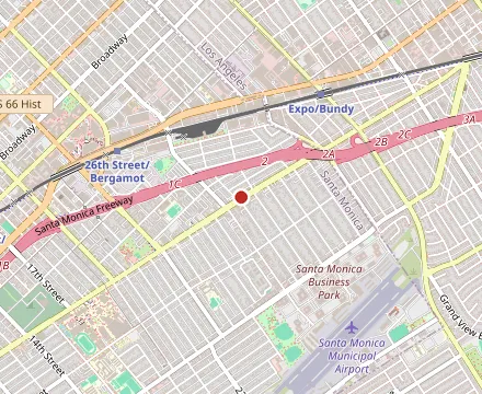 Map showing Lares Restaurant