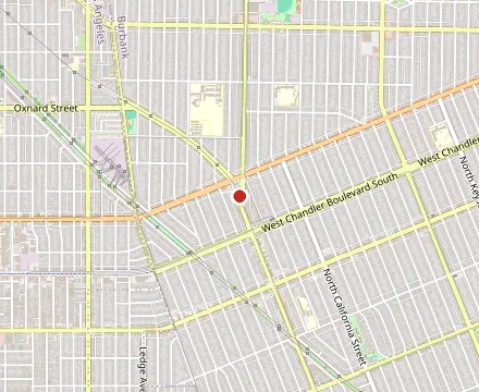 Map showing Western Wok