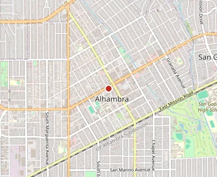 Map showing Gen Korean BBQ House