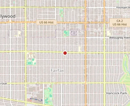 Map showing Love Baked Wings