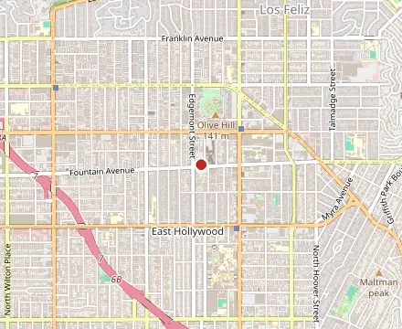 Map showing Saffy's