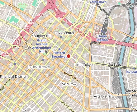 Map showing Redbird