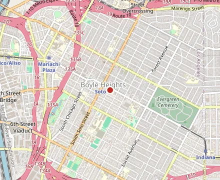 Map showing Otomisan Restaurant