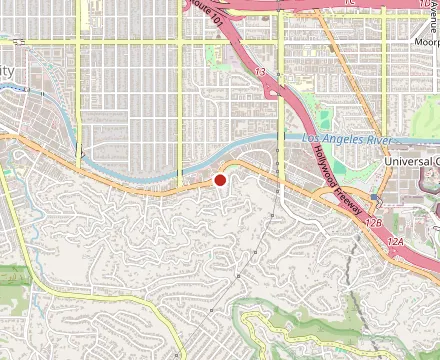 Map showing Rouge - Restaurant and Bar
