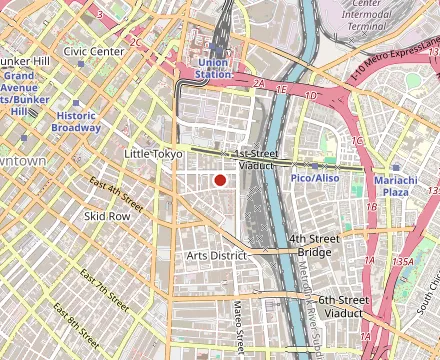 Map showing Camphor