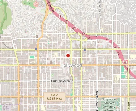 Map showing TAO