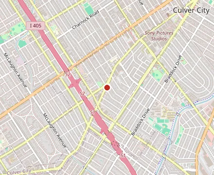 Map showing Uzumaki Sushi