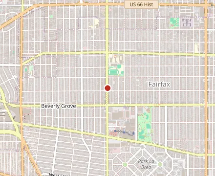 Map showing Jon & Vinny's Fairfax