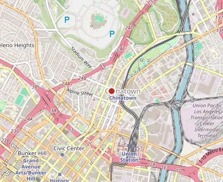 Map showing Gigo's Cafe & Deli