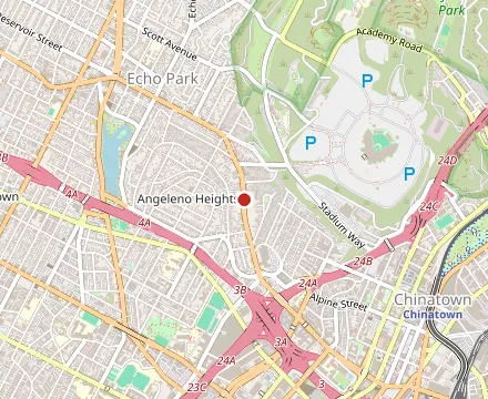 Map showing Guisados