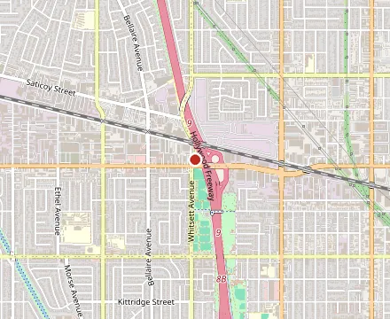 Map showing Cilantro Mexican Grill