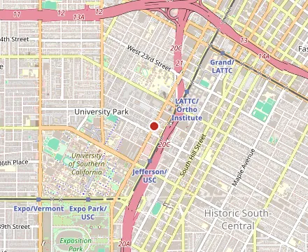 Map showing Pasta Roma