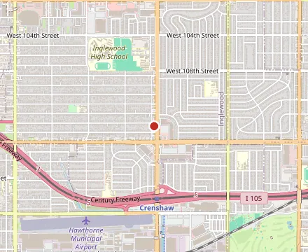 Map showing Brolly Hut