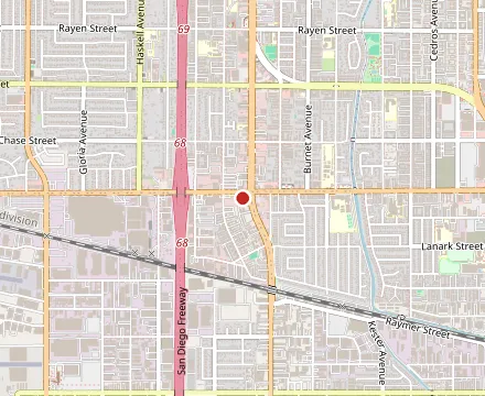 Map showing Corner Grille