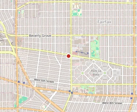 Map showing ZORI Restaraunt & Bar