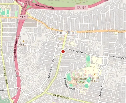 Map showing BeeWali’s Vegan AF ( amazing food)
