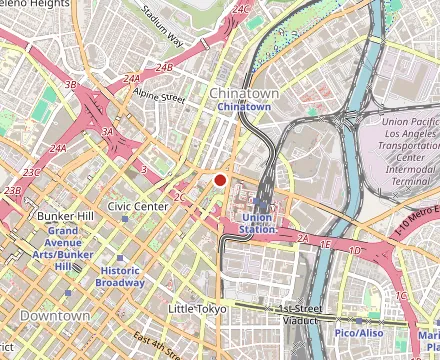Map showing Placita Olvera 🇲🇽