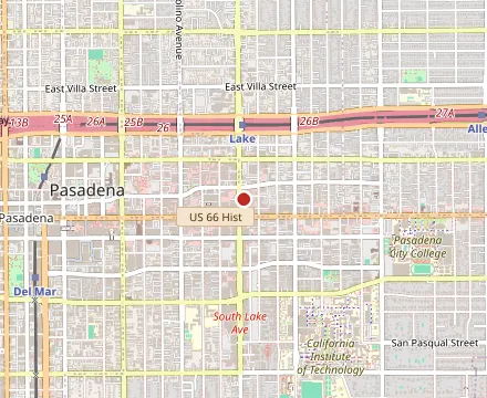 Map showing Settebello Pizzeria Napoletana