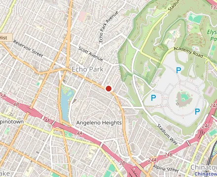 Map showing El Compadre