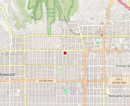 Map showing Melodia Restaurant