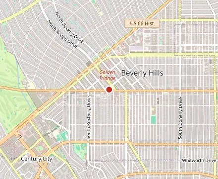 Map showing The Grill on the Alley