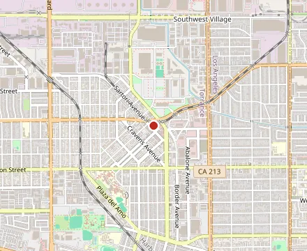 Map showing Red Car Brewery & Restaurant