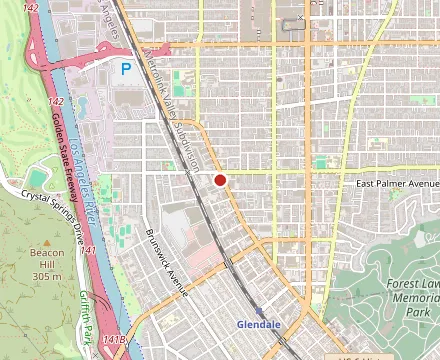 Map showing Elysee House Restaurant | Old Gyumri
