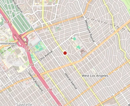 Map showing LA HALAL BITES