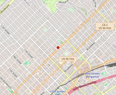 Map showing Snug Harbor