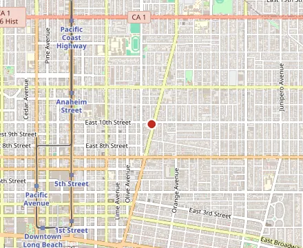 Map showing Chema's Place
