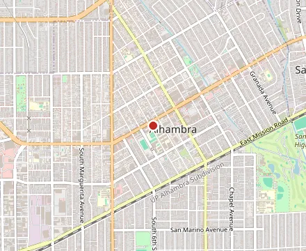 Map showing Mancora Peruvian Cuisine