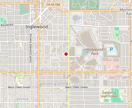 Map showing Lee's Caribbean Restaurant