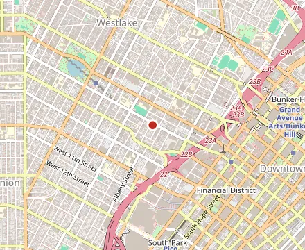 Map showing Bombay Beach