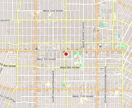 Map showing The Venue