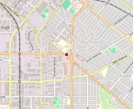 Map showing Jenny’s Country Kitchen