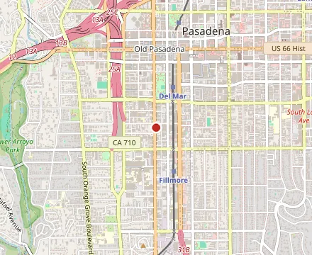 Map showing Gale's