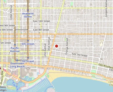 Map showing Lazy Dough