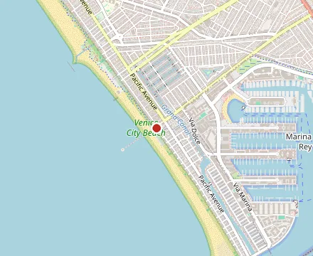 Map showing The Venice Whaler